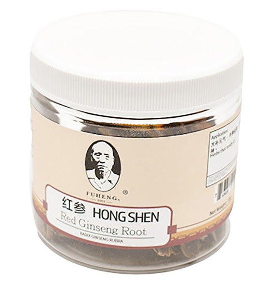 HONG SHEN - 红参 - Red Ginseng Root - FUHENG福恒 - Since 1905 - 100g