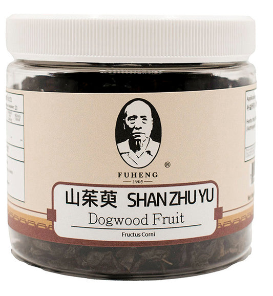 SHAN ZHU YU - 山茱萸 - Dogwood Fruit - FUHENG福恒 - Since 1905 - 100g