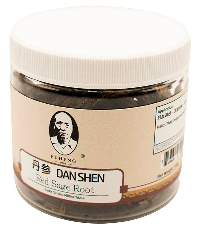 DAN SHEN - 丹参 - Red Sage Root - 100g